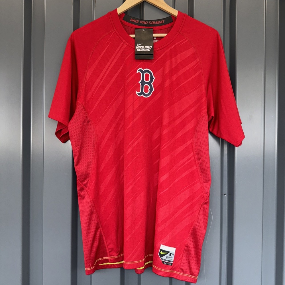 Nike Boston Red Sox Authentic Collection Practice DRI Fit Shirt Mens XL